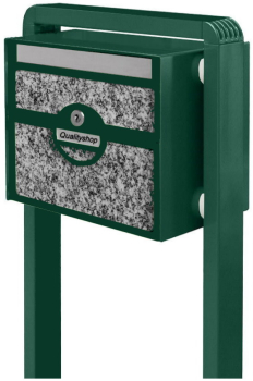 Briefkasten BLRock Standard mit Stützen zum Einbetonieren